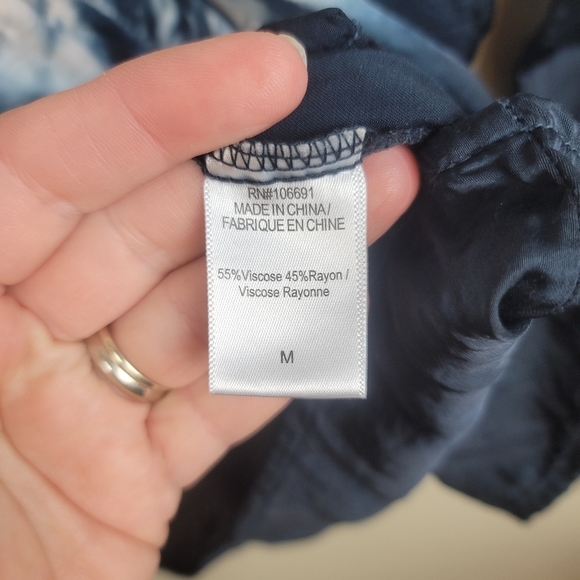 Young Fabulous and Broke Susan Tie Dye Sarin Feel Button Down Shirt size M - Picture 6 of 7